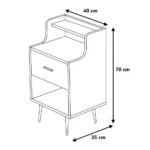 Velador Shangai x2 - Imagen 4