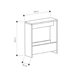 Mesa Auxiliar Zim - Imagen 4